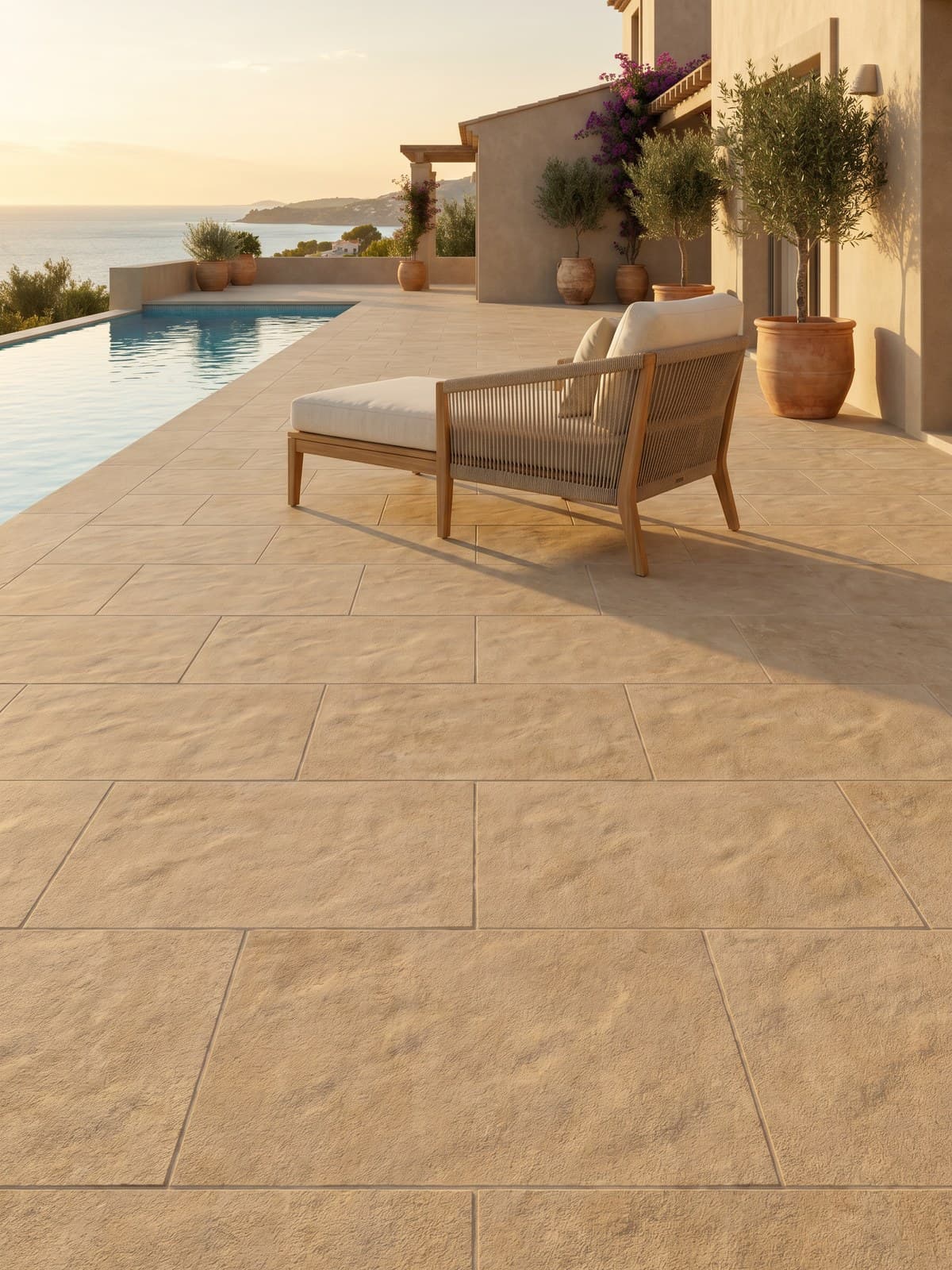 Atlas Beige Dune-Textured — in context