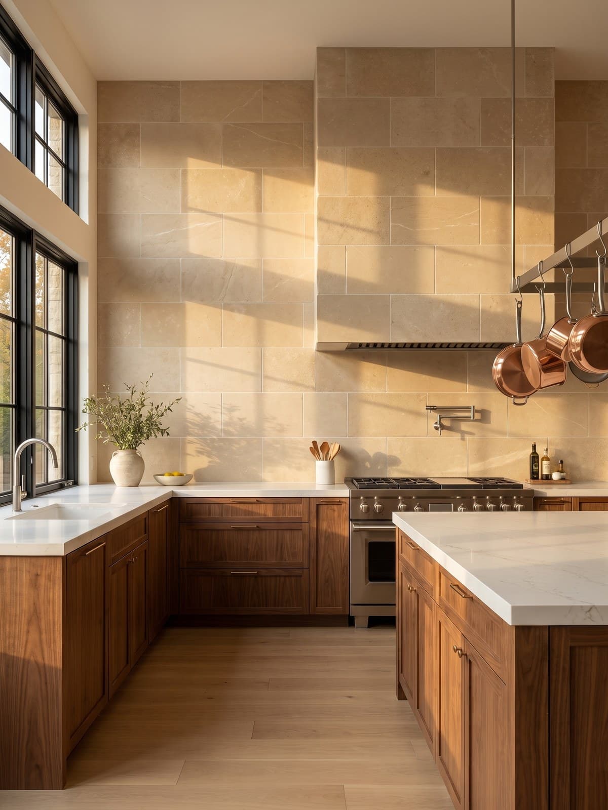 Atlas Beige Honed Aged — application 3