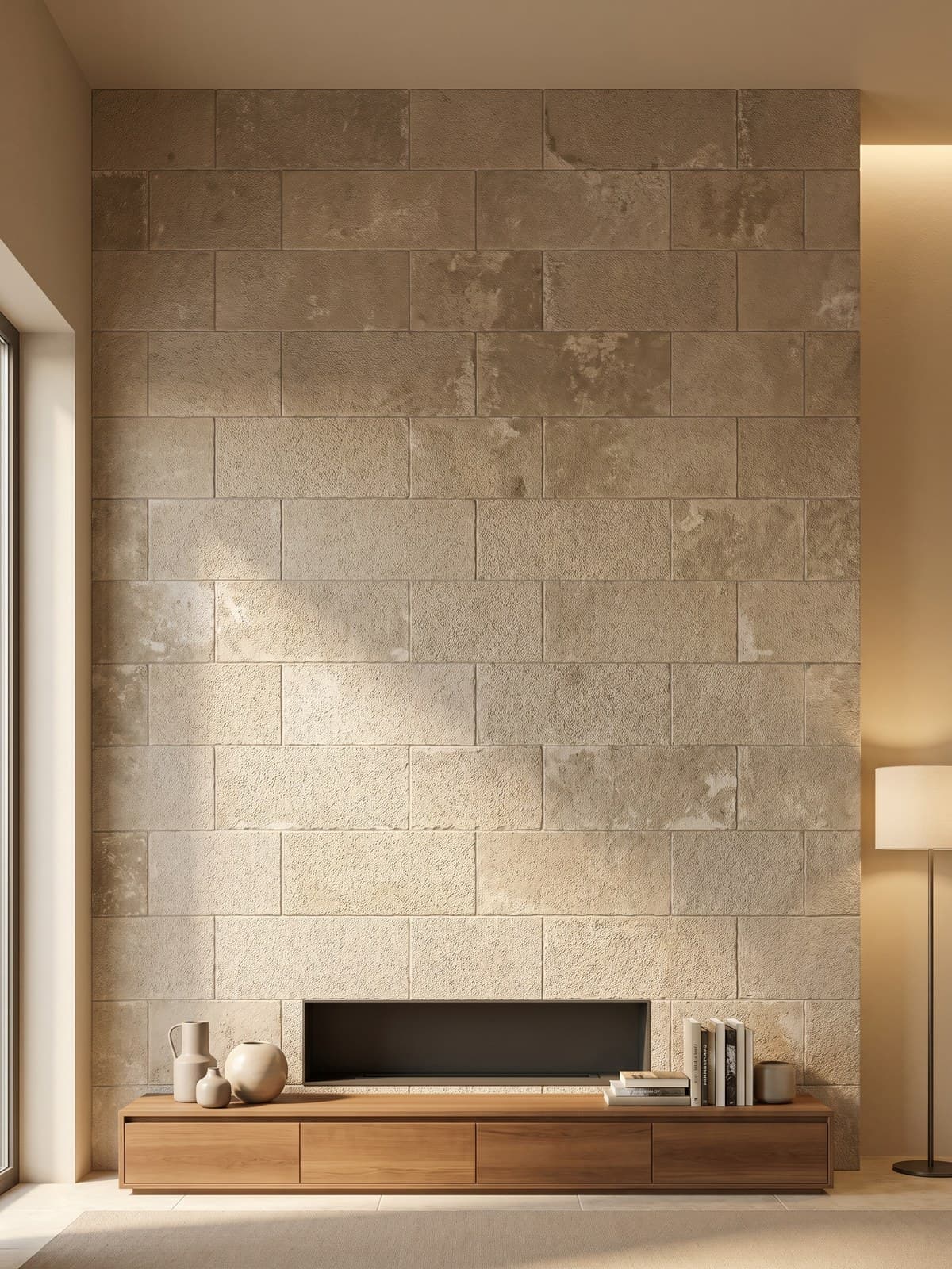 Atlas Beige Rustic Aged — application 6